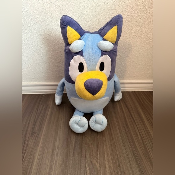 Bluey Adorable Blue and Yellow Plush Toy Stuffed Animal OS - Picture 5 of 5
